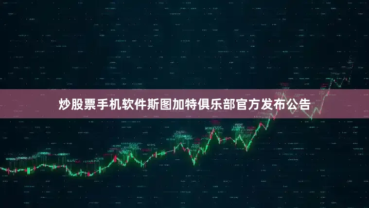 炒股票手机软件斯图加特俱乐部官方发布公告