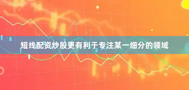 短线配资炒股更有利于专注某一细分的领域