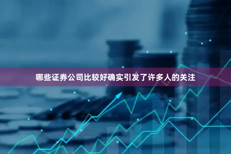 哪些证券公司比较好确实引发了许多人的关注
